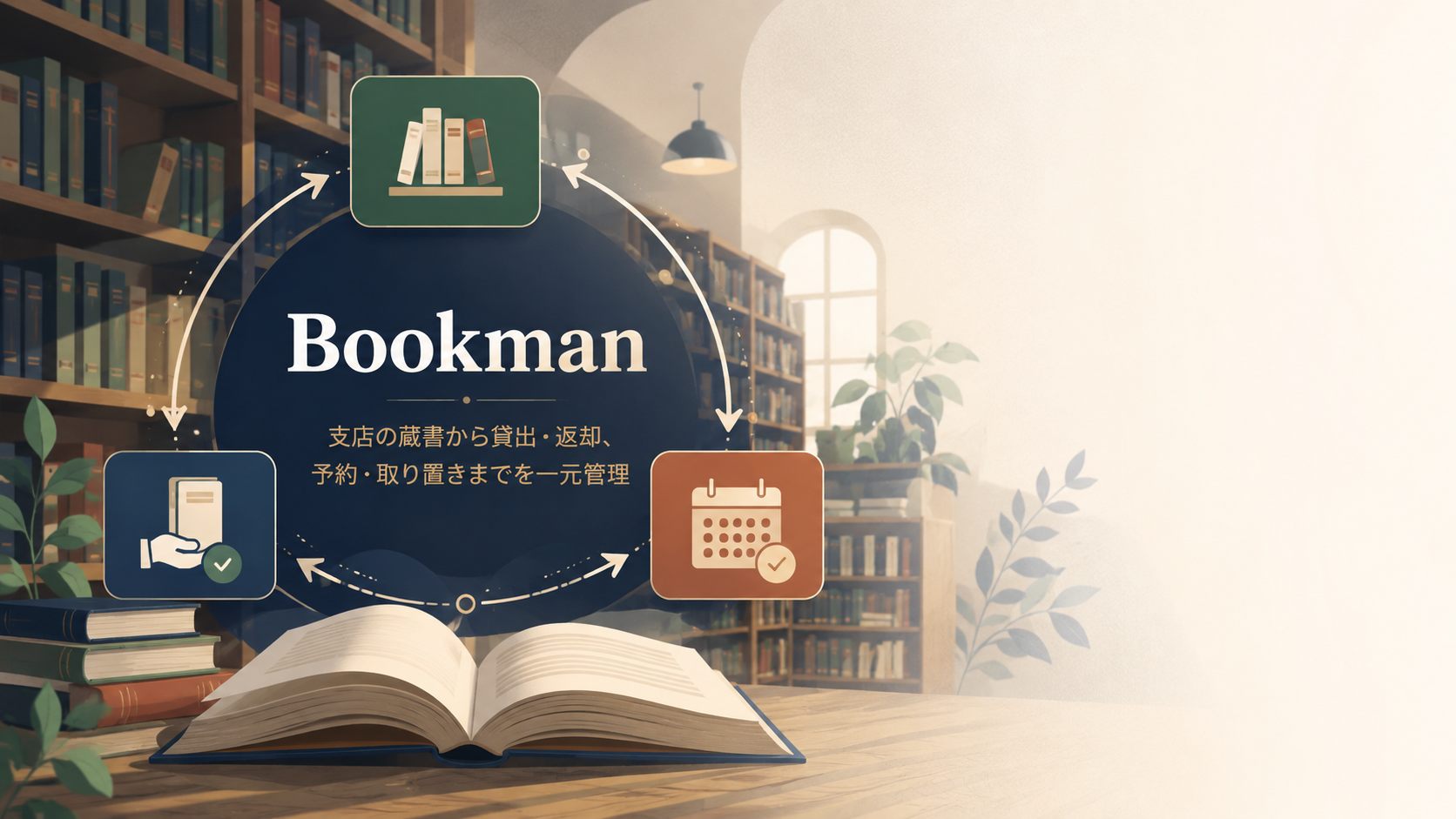 図書館業務システム Bookman